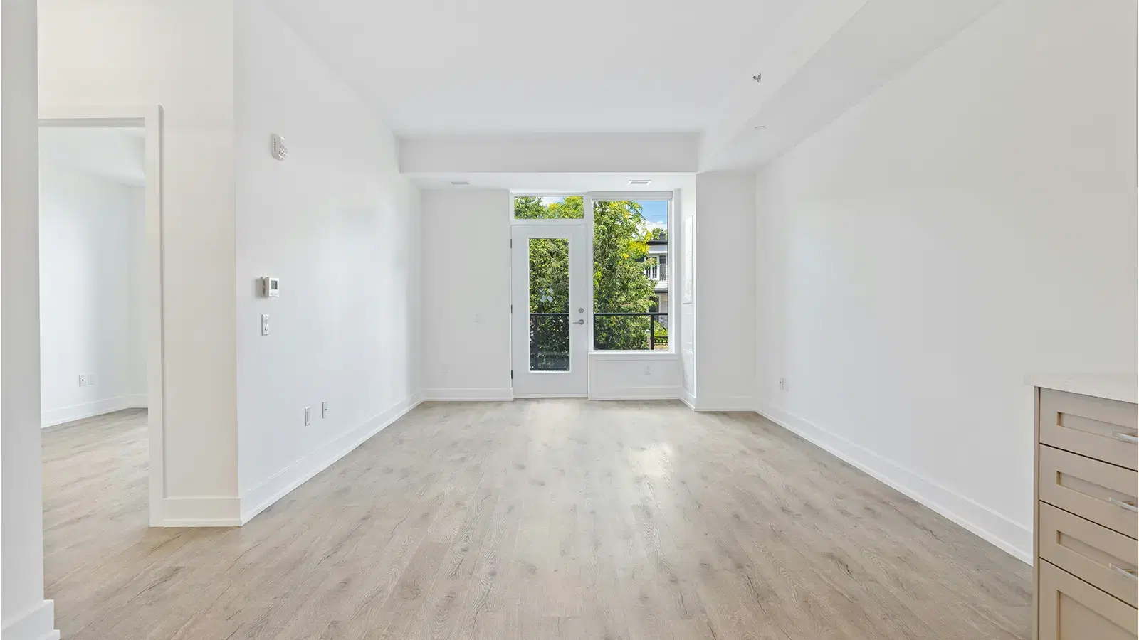 Junk removal truck loading furniture